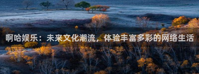 顺盈娱乐：啊哈娱乐：未来文化潮流，体验丰富多彩的网络生活